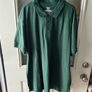 W Green Polo Shirt for Men